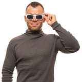 White Unisex Sunglasses