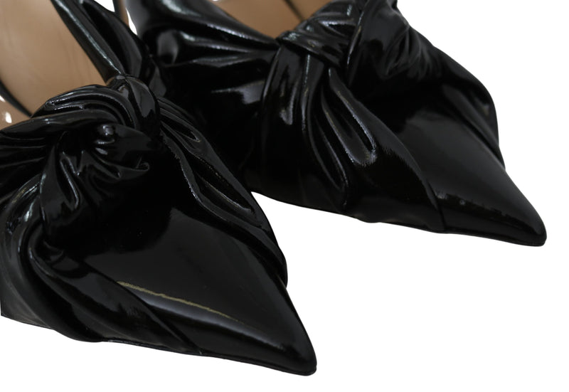 Black Patent Leather Annabell 85 Pumps