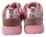 Pink Blush Polyester Runner Gisella Sneakers Shoes