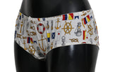 Underwear Sailor Print Silk Bottoms