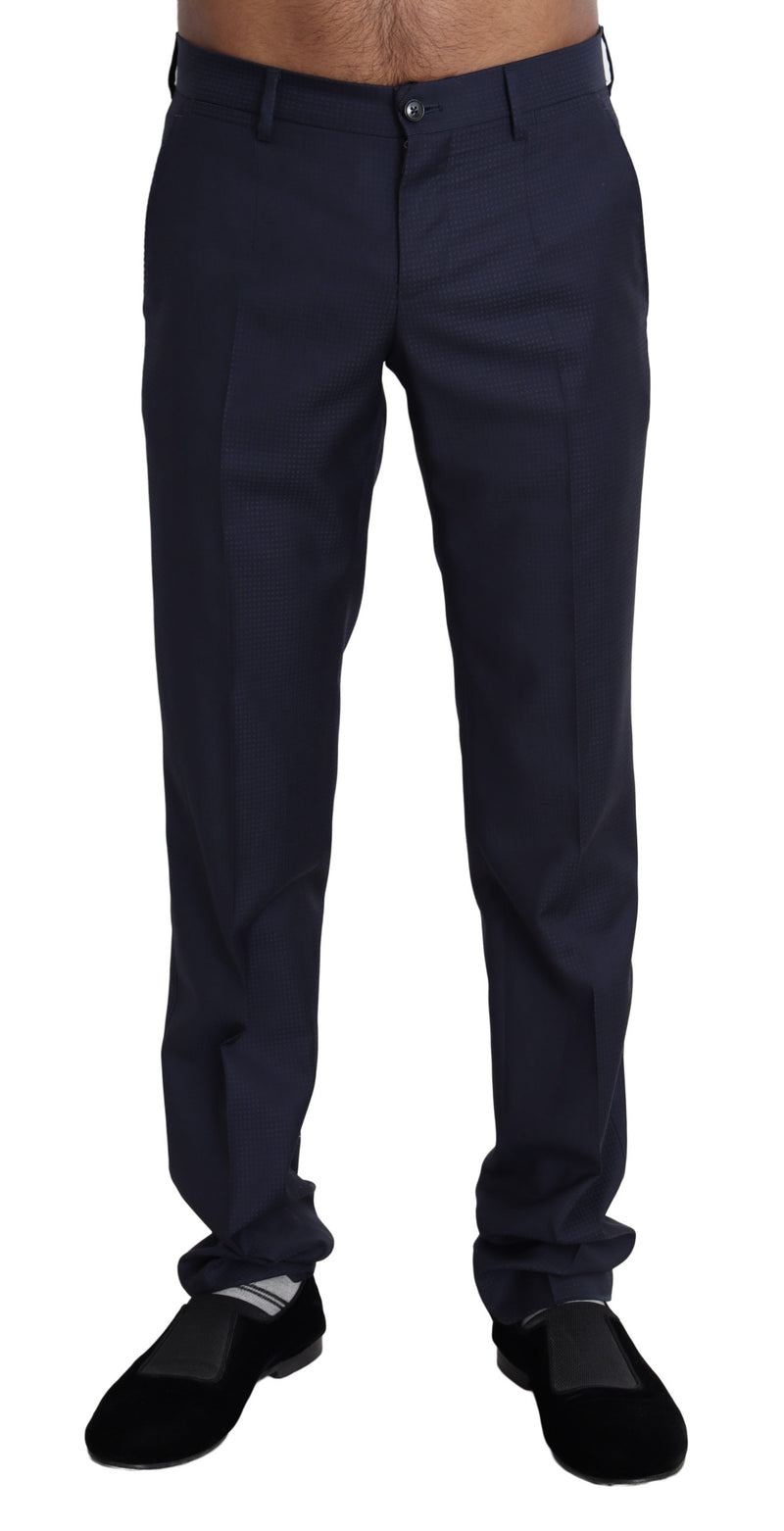 Navy Blue Dress Formal Men Trouser Pants