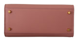Pink Leather Medium Shoulder SICILY  Bag