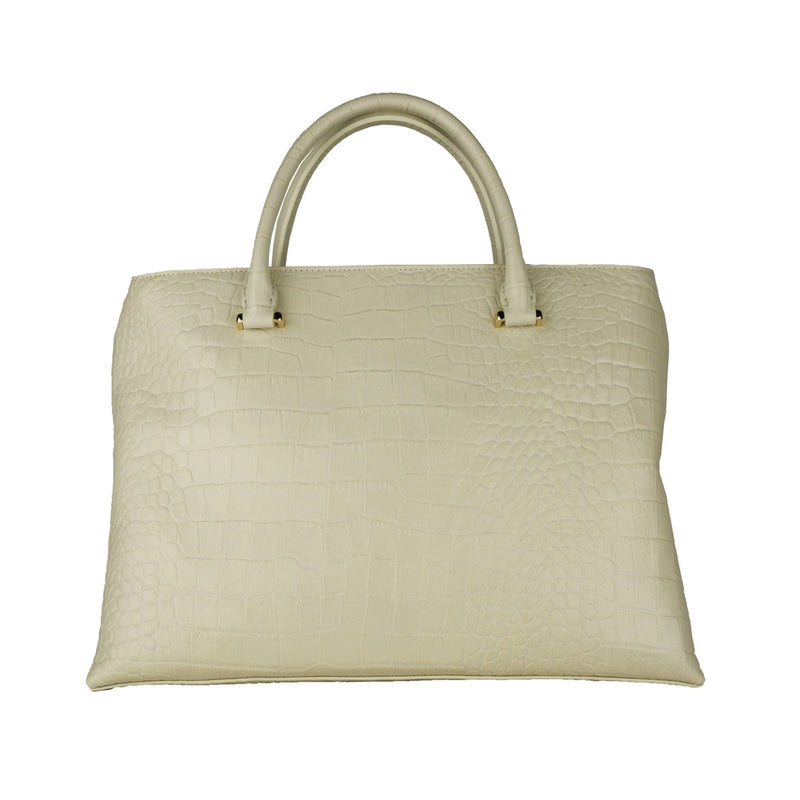 Bianco Calfskin Handbag - Avaz Shop