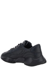 Black Calf Leather Garavani Sneakers - Avaz Shop