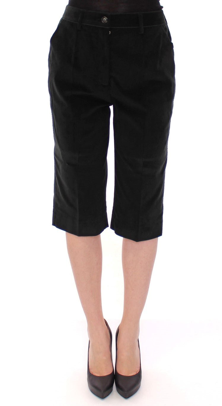 Black cotton shorts pants - Avaz Shop