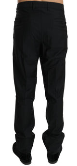 Black Dress Formal Trouser Men Wool Pants - Avaz Shop