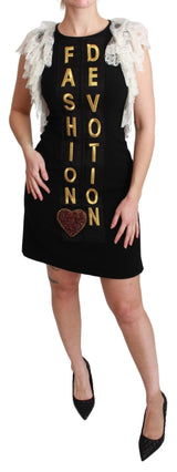 Black Fashion Devotion Sheath Mini Dress - Avaz Shop
