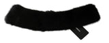 Black Fur Neck Collar 100% Mink Scarf - Avaz Shop
