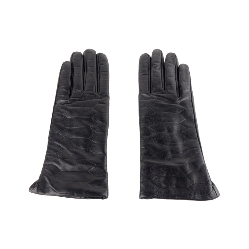 Black Lambskin Glove - Avaz Shop