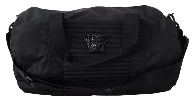 Black Nylon Travel Bag - Avaz Shop