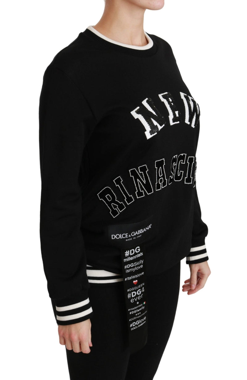 Black Rinascimento #DGmillennials Sweater - Avaz Shop
