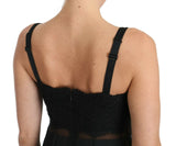 Black Silk Lace Dress Chemise Lingerie - Avaz Shop