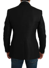 Black Slim Fit Jacket MARTINI Blazer - Avaz Shop