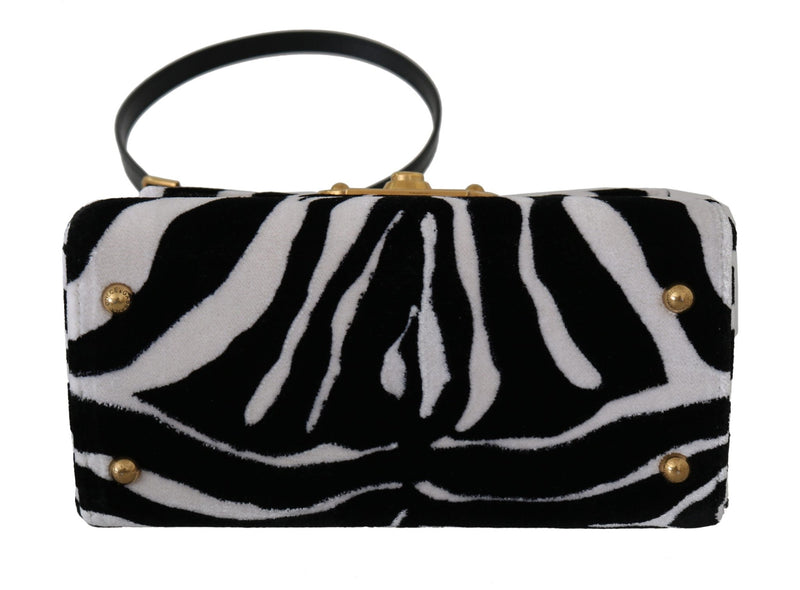 Black White Zebra Crossbody WELCOME Purse Bag - Avaz Shop