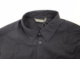 Blue Cotton Casual Long Sleeve Shirt Top - Avaz Shop