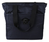 Blue Nylon Tote Bag - Avaz Shop