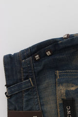 Blue straight leg jeans - Avaz Shop