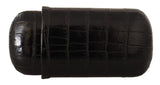 Brown Crocodile Leather Skin Cover Cigar Case Holder - Avaz Shop