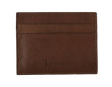 Brown Leather Cardholder Wallet - Avaz Shop