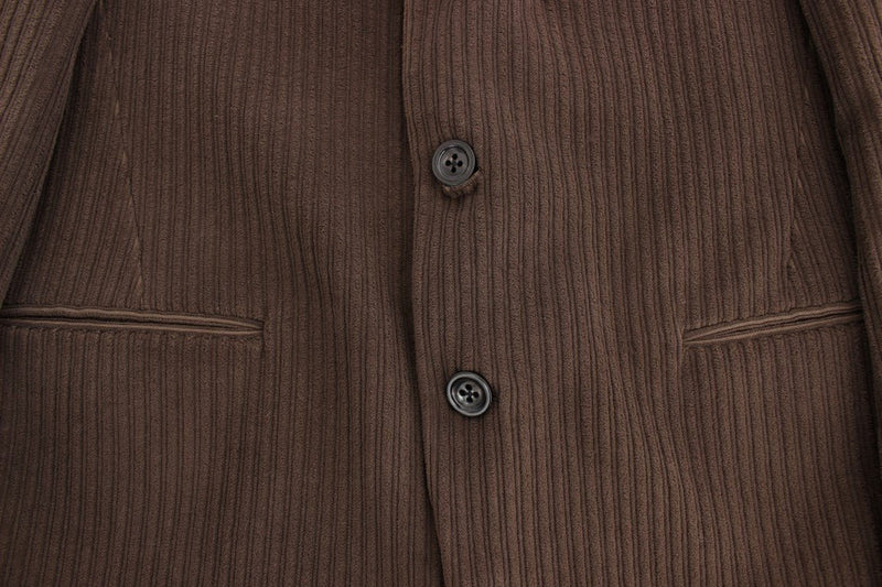 Brown manchester stretch blazer - Avaz Shop