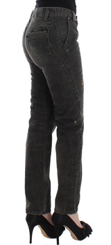 Gray distressed jeans - Avaz Shop