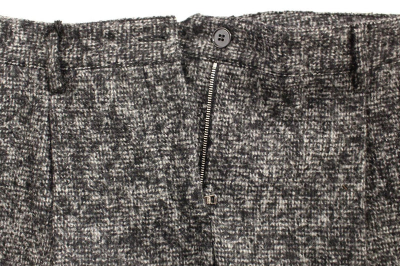 Gray wool shorts pants - Avaz Shop