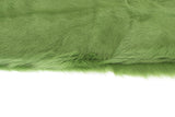 Green Goat Fur Long Scarf - Avaz Shop