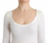 Lingerie White Top Blouse Jumper Lace Rayon - Avaz Shop