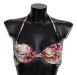 Multicolor Floral Swimsuit Beachwear Bikini Tops - Avaz Shop