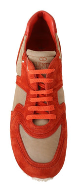 Multicolor Low Top Suede Casual Lace Up Sneakers Shoes - Avaz Shop