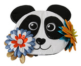 Multicolor Panda Floral Beanie PVC Hat - Avaz Shop