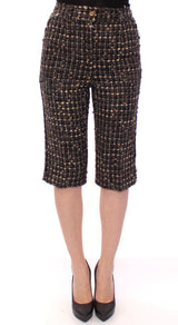 Multicolor Wool Shorts Pants - Avaz Shop