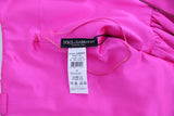 Pink Silk Long Sheath Ball Gown Dress - Avaz Shop