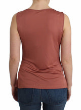 Pink top sleeveless blouse - Avaz Shop