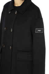 Black Wool Jackets & Coat