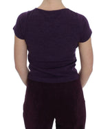 Purple Wool Suit T-Shirt Set - Avaz Shop