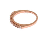 Red Gold 925 Silver Ring - Avaz Shop