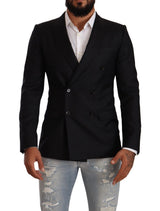 Black Dotted Double Breasted MARTINI Jacket