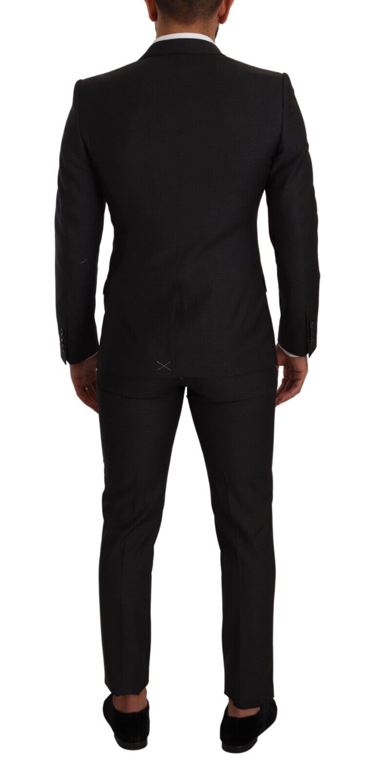 Black MARTINI Single Breasted 2 Piece Suit