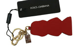Gray Mother Daughter #DGFAMILY Leather Keychain