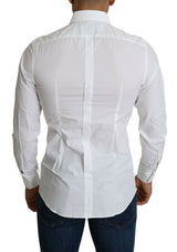 White Dress Formal Slim Cotton Shirt