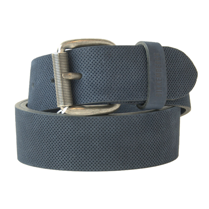 Blue Calfskin Belt