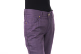 Violet Cotton Jeans & Pant