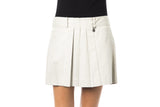 Gray Cotton Skirt