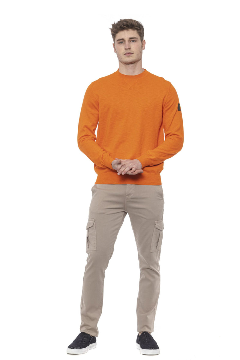 Orange Cotton Sweater
