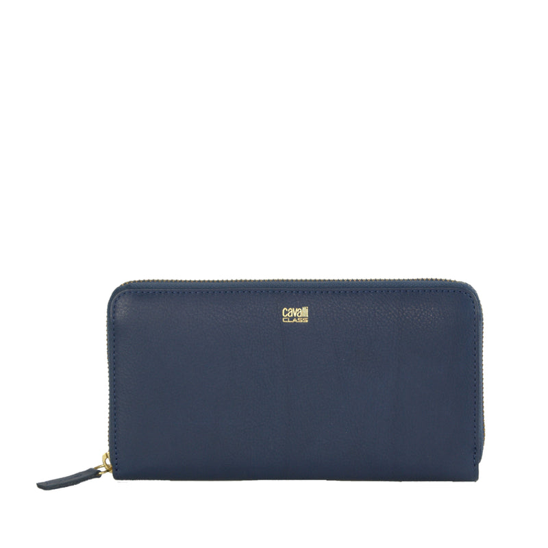 Blue Calfskin Wallet