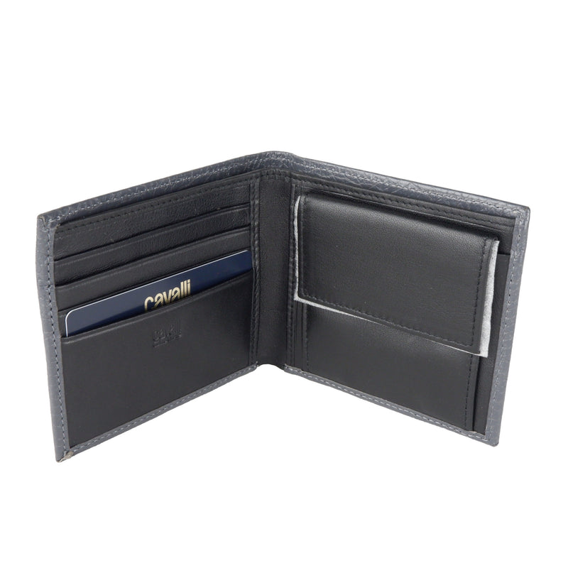 Gray Calfskin Wallet