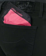 Black Cotton Jeans & Pant