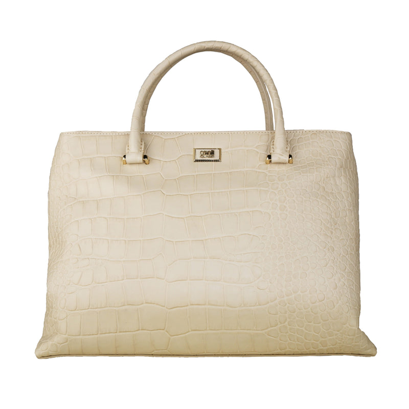 White Calfskin Handbag