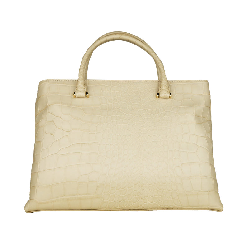White Calfskin Handbag